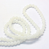 Baking Painted Imitation Jade Glass Round Bead Strands X-DGLA-Q021-10mm-01-3