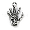 316 Surgical Stainless Steel Pendants STAS-G349-06AS-1