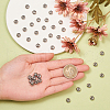 50Pcs 304 Stainless Steel Beads STAS-CJ0001-197-3