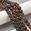 Natural Dyed White Jade Beads Strands G-M402-C04-18-2