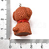 Opaque Resin Pendants CRES-D310-01C-3