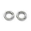 304 Stainless Steel Spring Gate Clasp Findings STAS-B082-05C-P-1