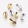 Electroplated Shell Beads BSHE-E024-01B-1