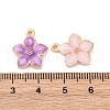Zinc Alloy Enamel Pendants PALLOY-I124-10G-2