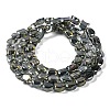 Electroplate Glass Beads Strands EGLA-Q128-06A-FR07-2