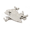 Non-Tarnish 316 Surgical Stainless Steel Pendants STAS-Z044-01P-3