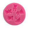 Bear Shape DIY Silicone Molds BEAR-PW0001-40-2