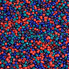 Opaque Glass Round Seed Beads GLAA-TAC0025-07A-08-10
