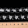 Transparency Glass Beads Strands GLAA-T023-15-4