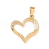 304 Stainless Steel Pendant STAS-C045-05G-1