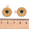 Alloy Enamel Pendants ENAM-A143-03KCG-3