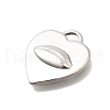 304 Stainless Steel Pendants STAS-E545-03P-2