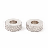 Non-Tarnish 201 Stainless Steel Spacer Beads STAS-A057-25D-P-2