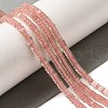 Natural Strawberry Quartz Beads Strands G-N342-81-2