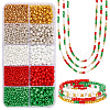   3500Pcs 10 Style Glass Round Seed Beads SEED-PH0002-15-1