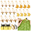 32Pcs Bees & Honeycomb DIY Knitting Tools HJEW-AB00710-1