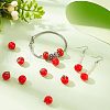 CHGCRAFT 30Pcs Opaque Resin Charms RESI-CA0001-32A-4