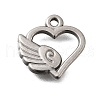304 Stainless Steel Charms STAS-Q362-06A-P-1