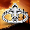 Cross Alloy Finger Rings FS-WGD13AF-01-2