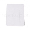 Rectangle Paper Hair Clip Display Cards CDIS-C004-03G-3