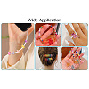 200Pcs Transparent Acrylic Beads MACR-TA0001-36-19