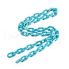 Acrylic Opaque Cable Chains X-PACR-N009-002C-3