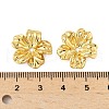 Brass Bead Caps KK-V015-27G-01-2