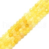 Natural Yellow Opal Beads Strands G-P457-A02-18-1