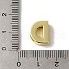 Brass Micro Pave Cubic Zirconia Beads KK-H487-25G-04-3