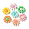 Opaque Resin Cabochons RESI-H146-03C-1
