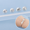 AHADERMAKER 64Pcs 4 Styles Brass Lucky Large Hole Beads KK-GA0001-59S-3