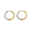 Ion Plating(IP) 304 Stainless Steel Hoop Earrings for Women EJEW-A119-13GP-01-4