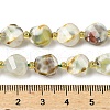 Natural Fire Crackle Agate Beads Strands G-U023-A16-02-5