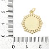 Brass Enamel Pendants KK-G522-38G-01-3