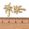 Brass Micro Pave Cubic Zirconia Pendants KK-P308-65G-3