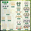 SUNNYCLUE DIY Panda Theme Earring Making Kit DIY-SC0023-69-2