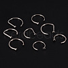 G23 Titanium D Shaped Clip on Nose Rings WGA60F5-06-3