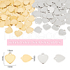 Unicraftale 100Pcs 2 Colors 201 Stainless Steel Charms STAS-UN0052-17-4