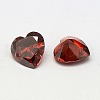 Cubic Zirconia Pointed Back Cabochons ZIRC-M005-6mm-3