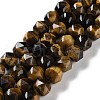 Natural Tiger Eye Beads Strands G-NH0021-A06-01-1
