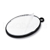 Glass Mirror Pendants FIND-Z073-02EB-03-2