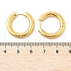202 Stainless Steel Huggie Hoop Earrings EJEW-O087-08K-G-2