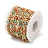 Ion Plating(IP) Brass Enamel Link Chains CHC-A008-01G-02-2