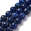 Natural Dragon Veins Agate(Dyed & Heated) Beads Strands G-K390-A12-01-2