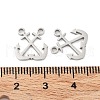 Non-Tarnish 316 Surgical Stainless Steel Charms STAS-Q314-22P-3