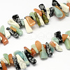 Mixed Natural Gemstone Bead Strands X-G-R191-21-1