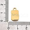304 Stainless Steel Pendants STAS-A114-06G-A-3