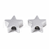 Tarnish Resistant 304 Stainless Steel Beads X-STAS-S079-184A-P-2