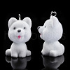Opaque Resin Pendants RESI-T053-19-1