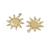 304 Stainless Steel Pendants STAS-D363-03G-2